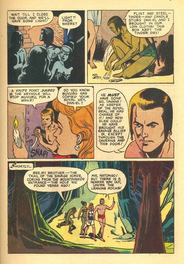 Brothers of the Spear ERBzine 2598 Brothers of the Spear extended story from Dell Annual 51