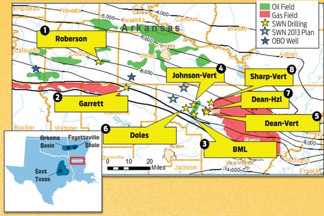 Brown Dense Southwestern Energy to Again Test Brown Dense Arkansas Business