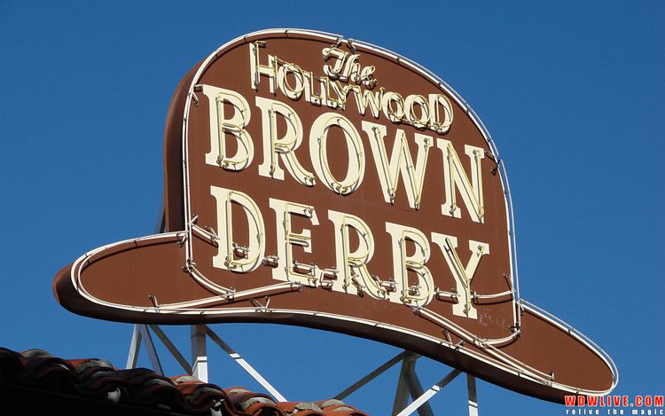 Brown Derby wwwwdwlivecomphotosdisneymgmstudioshollywoo