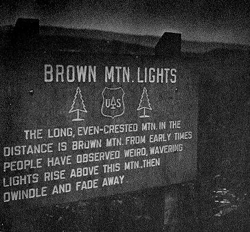 Brown Mountain Lights mtnsigngif
