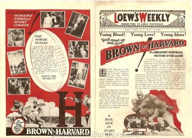 Brown of Harvard (1926 film) Brown of Harvard 1926 film Alchetron the free social encyclopedia