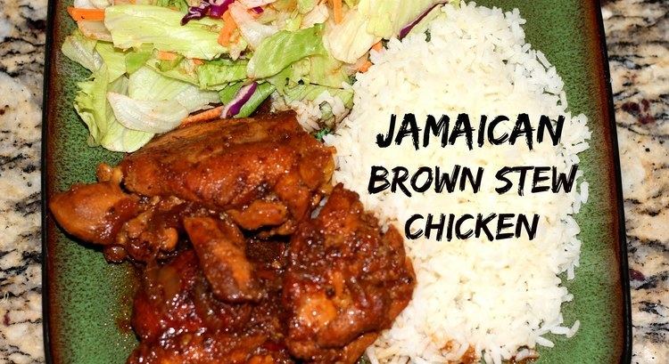 Brown stew chicken JAMAICAN BROWN STEW CHICKEN RECIPE Chicken Fricassee The