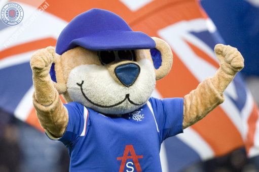 Broxi Bear Broxi Bear You can buy Rangers match pictures from wwwran Flickr