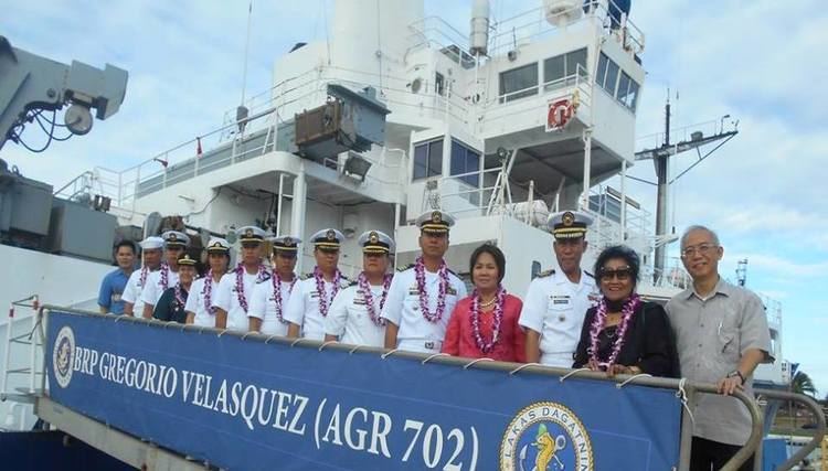 BRP Gregorio Velasquez (AGR 702) Navy39s research vessel BRP Gregorio Velasquez now at Pearl Harbor