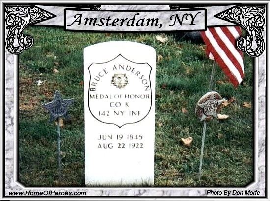 Bruce Anderson (Medal of Honor) Photo of Grave site of MOH Recipient Bruce Anderson