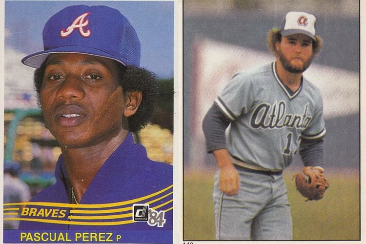 Bruce Benedict Cardboard Memories Bruce Benedict Glenn Hubbard and Pascual Perez