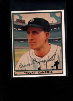 Bruce Campbell (baseball) Bruce Campbell Baseball Cards Topps Fleer Upper Deck Trading Cards