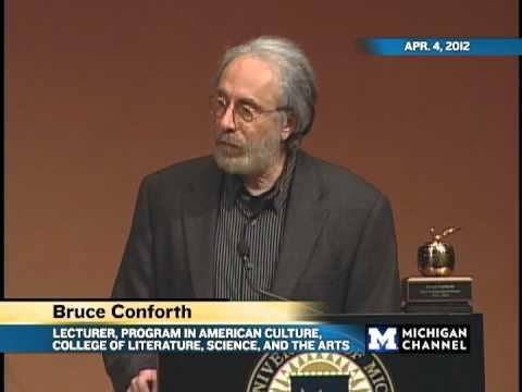 Bruce Conforth Golden Apple Award 2012 YouTube