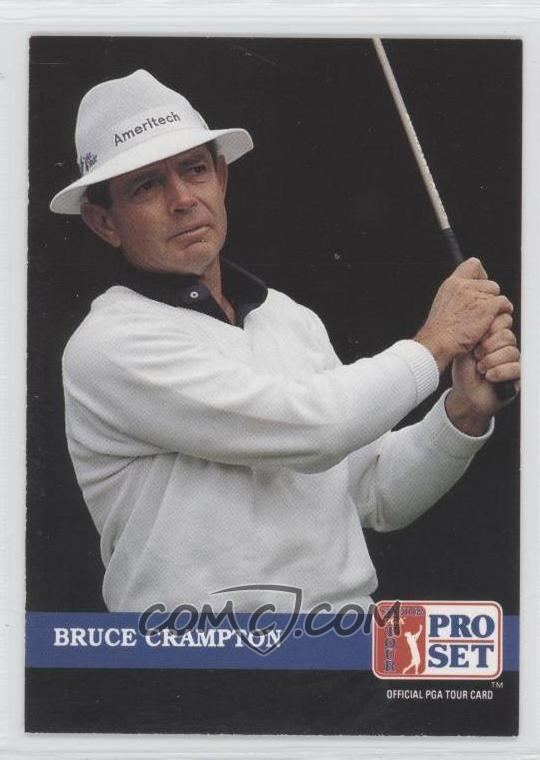 Bruce Crampton 1992 Pro Set Golf 220 Bruce Crampton COMC Card