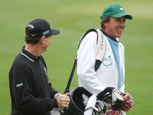 Bruce Edwards (caddy) Masters 2005 presented by Augustacom Bruce Edwards caddie to