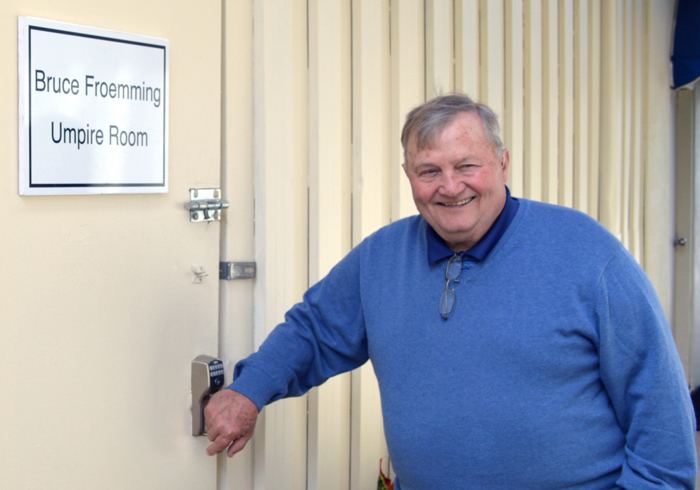Bruce Froemming Umpire room at Historic Dodgertown honors Bruce Froemming InsideVero