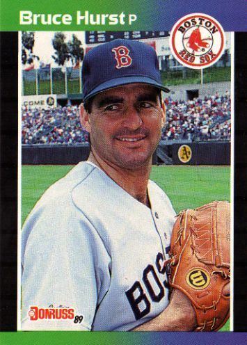 Bruce Hurst BOSTON RED SOX Bruce Hurst 423 DONRUSS 1989 MLB Baseball