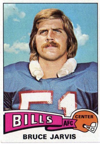 Bruce Jarvis BUFFALO BILLS Bruce Jarvis 27 TOPPS 1975 NFL American Football