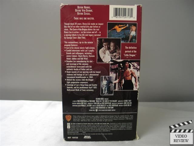 Bruce Lee: The Curse of the Dragon Bruce Lee The Curse of the Dragon VHS narrated by George Takei