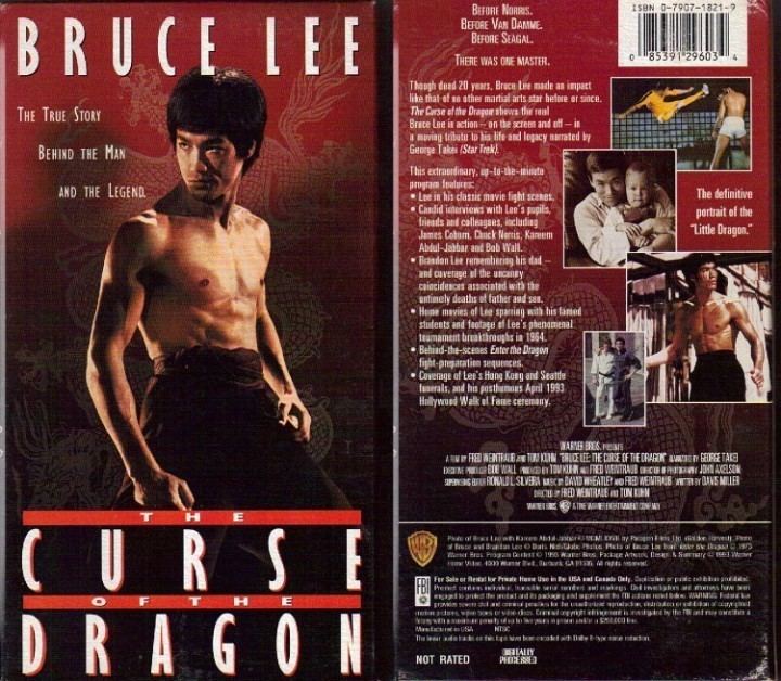 Bruce Lee: The Curse of the Dragon eBlueJay Bruce Lee Curse of the Dragon VHS 1993