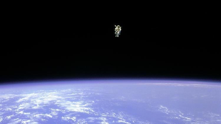 Bruce McCandless II Outside our Bubble McCandless Orbits in Jetpack On Feb