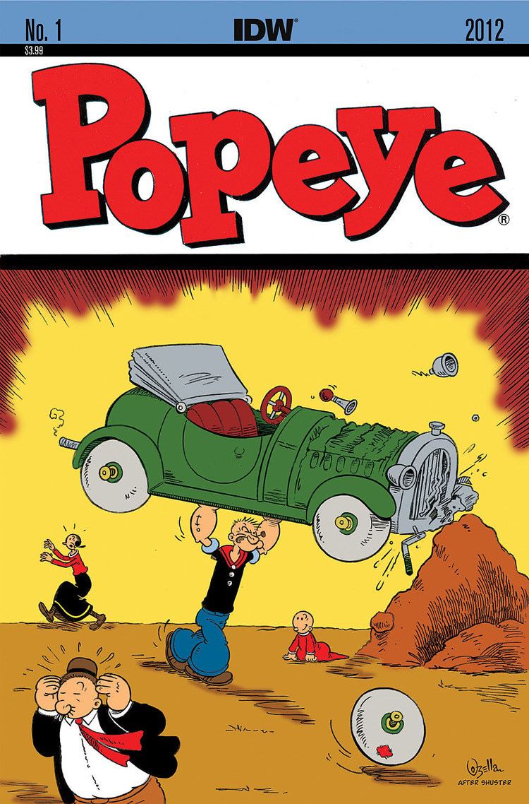Bruce Ozella Roger Langridge and Bruce Ozella Teaming for Popeye 1 From IDW in