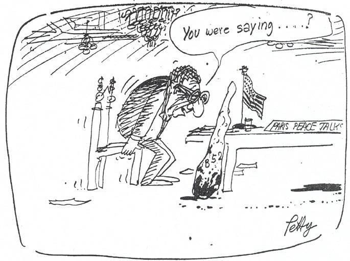 Bruce Petty The political cartoonist and the editor Pacific