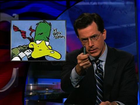 Bruce Tinsley Blood in the Water Bruce Tinsleys DUI The Colbert Report