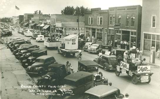 Brule County, South Dakota usgwarchivesnetsdbrulepostcardsbcfairjpg