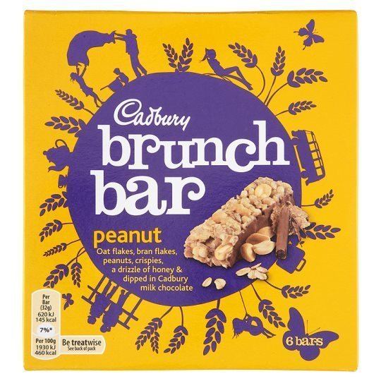 Brunch Bar Cadbury Brunch Bar Peanut 6 X 32G Groceries Tesco Groceries