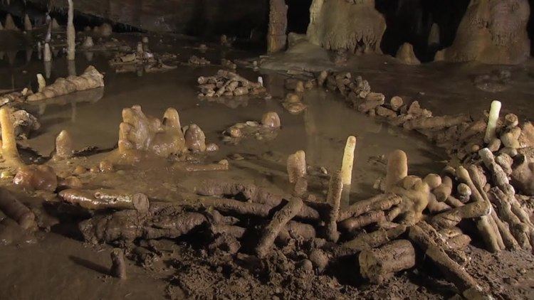 Bruniquel Cave Neanderthal stone rings in Bruniquel Cave France YouTube