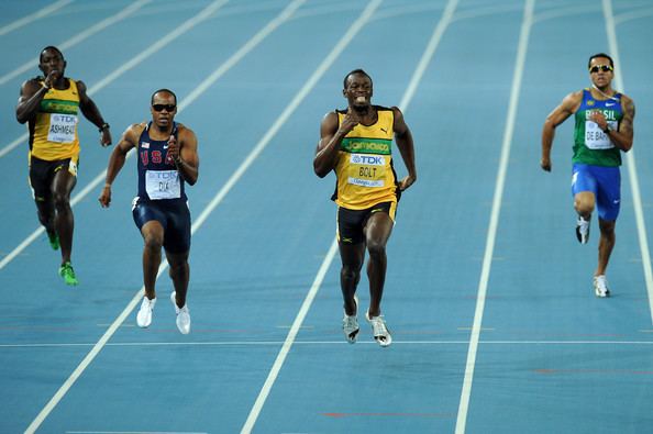 Bruno de Barros Walter Dix and Bruno de Barros Photos 13th IAAF World