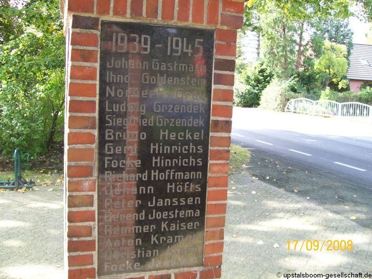 Bruno Heckel Grab von Bruno Heckel 19391945 Friedhof Logabirum