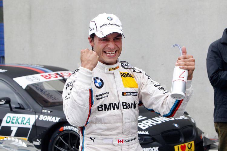 Bruno Spengler Bruno Spengler celebrates the Pole Position EuroCar News