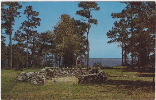 Brunswick Town, North Carolina Ruins of Historic Old Brunswick Town Between Wilmington NC and