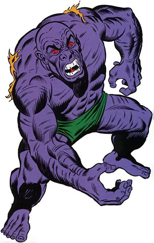 Brute (Reed Richards) Brute Marvel Comics Fantastic Four enemy Reed Richards