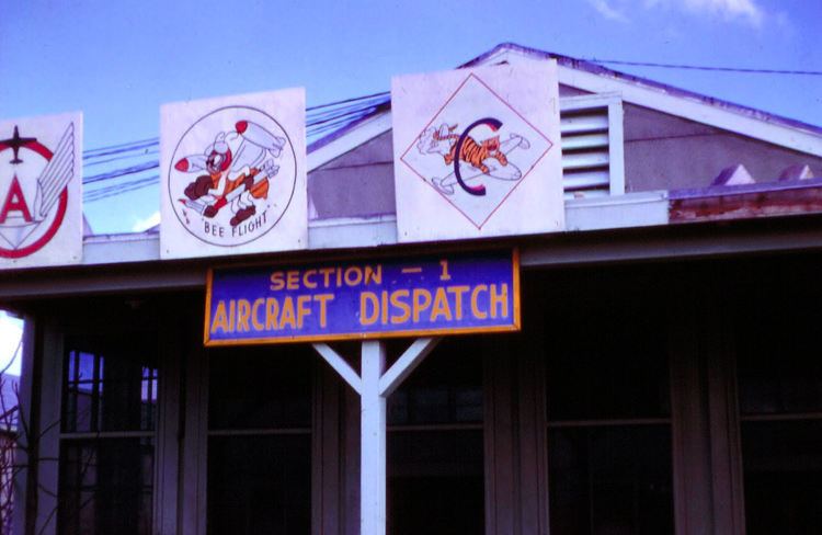 Bryan Air Force Base Bryan Air Force Base on the flightline 1954 1955