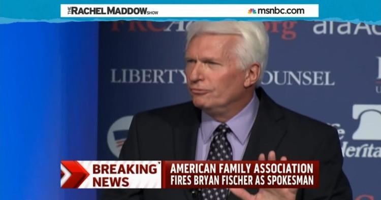 Bryan Fischer AFA ousts Bryan Fischer as group spokesperson MSNBC