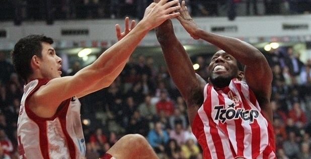 Bryant Dunston Olympiacos Piraeus vs Galatasaray Liv Hospital Istanbul