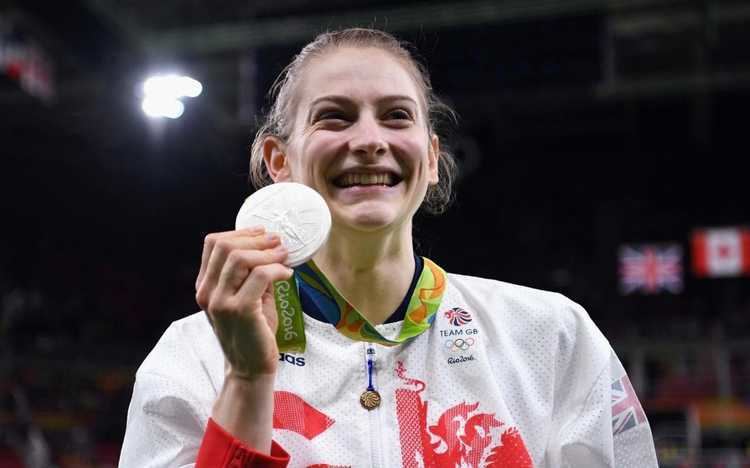 Bryony Page Bryony Page and her lucky charm leads to most surprising medal of