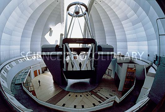 BTA-6 BTA 6metre telescope Russia 1992 Stock Image C0131337