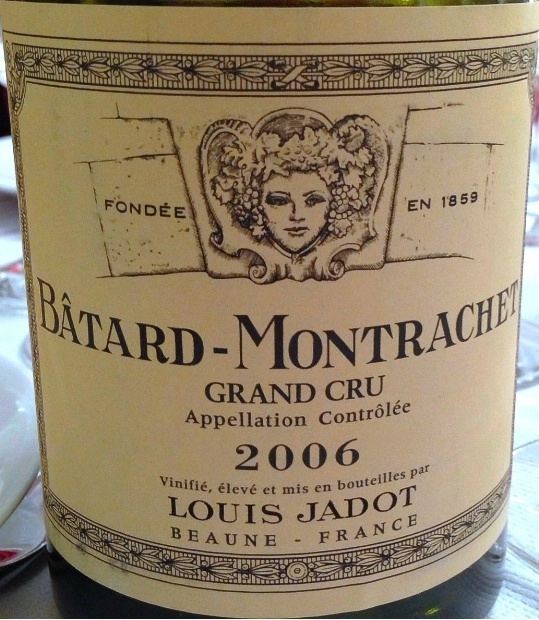 Bâtard-Montrachet 2006 Louis Jadot BtardMontrachet France Burgundy Cte de Beaune