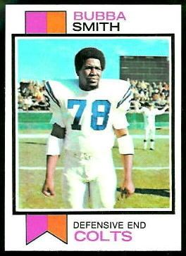 Bubba Smith 1973 topps football cards Bubba Smith 1973 Topps 155 Vintage