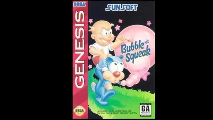 Bubble and Squeak (video game) Bubble and Squeak The Stardust Caverns Sega Genesis Mega Drive YouTube