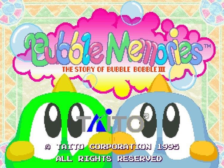 Bubble Memories Bubble Memories Story Mode by KRJ World Record 33980000pts