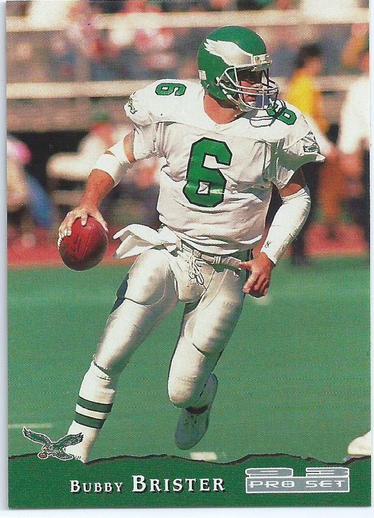 Bubby Brister PHILADELPHIA EAGLES Bubby Brister 342 Pro Set 1993 NFL Collectable