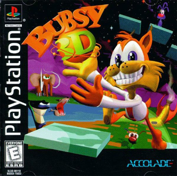 Bubsy 3D Play Bubsy 3D Furbitten Planet Sony PlayStation online Play