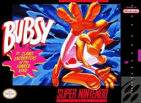 Bubsy in Claws Encounters of the Furred Kind Bubsy in Claws Encounters of the Furred Kind USA Beta ROM lt SNES