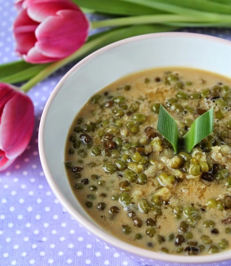 Bubur kacang hijau How to make Mung Beans Porridge quotBubur Kacang Hijauquot Food Recipe
