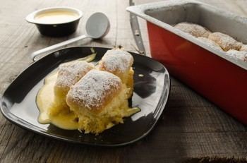 Buchteln Baked yeast buns with vanilla sauce la Sacher VIENNA Now Forever