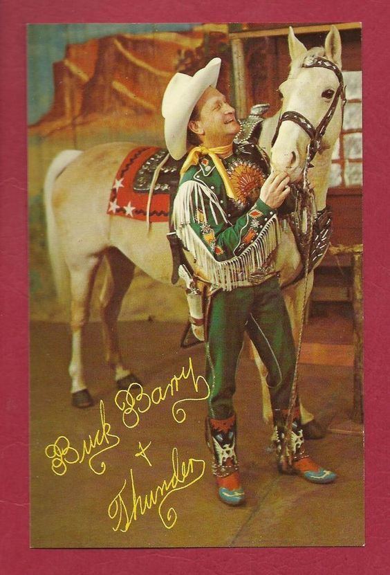 Buck Barry GRAND RAPIDS MICHIGAN COWBOY BUCK BARRY THUNDER HORSE WESTERN