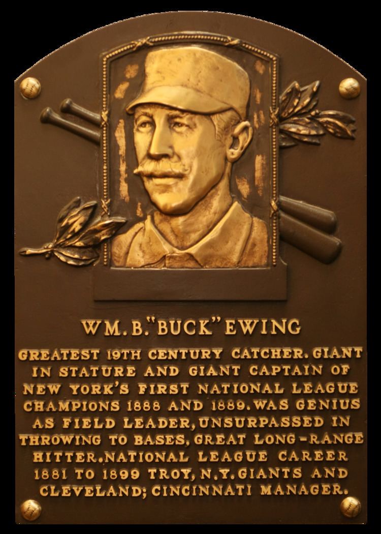 Buck Ewing Ewing Buck Baseball Hall of Fame