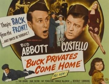 Buck Privates Come Home The Age of Comedy Buck Privates Come Home