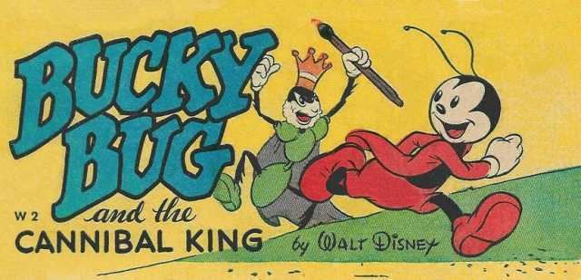 Bucky Bug Walt Disney39s Comics Cheerios Set W 2 Bucky Bug and the Cannibal