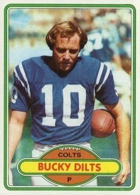 Bucky Dilts 1980 Topps Bucky Dilts 219 Football Card Value Price Guide